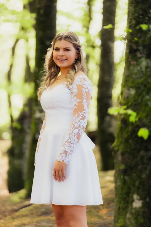 Konfirmation med sort hest, billede 10 af 28